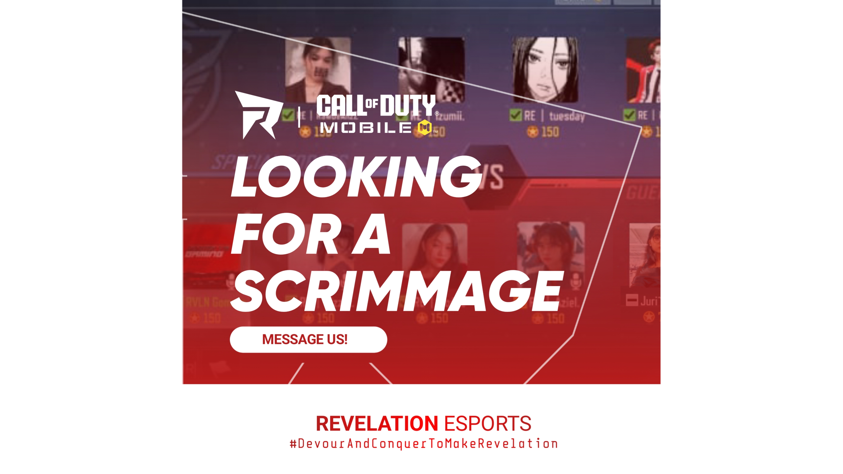 Looking for scrimmage